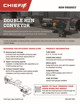 NEW PRODUCT - Double Run Conveyor HHD Flyer-resized